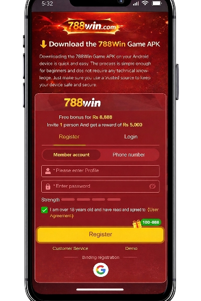 788win register image